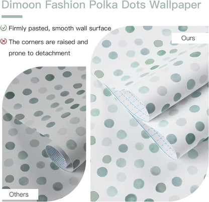 Dimoon 17.3" X 78.7" Peel and Stick Wallpaper Floral Contact Paper Boho Beige White Renter Friendly Natural Wall Paper Waterproof Removable Self Adhesive Wallpaper for Bedroom Livingroom Vinyl Roll