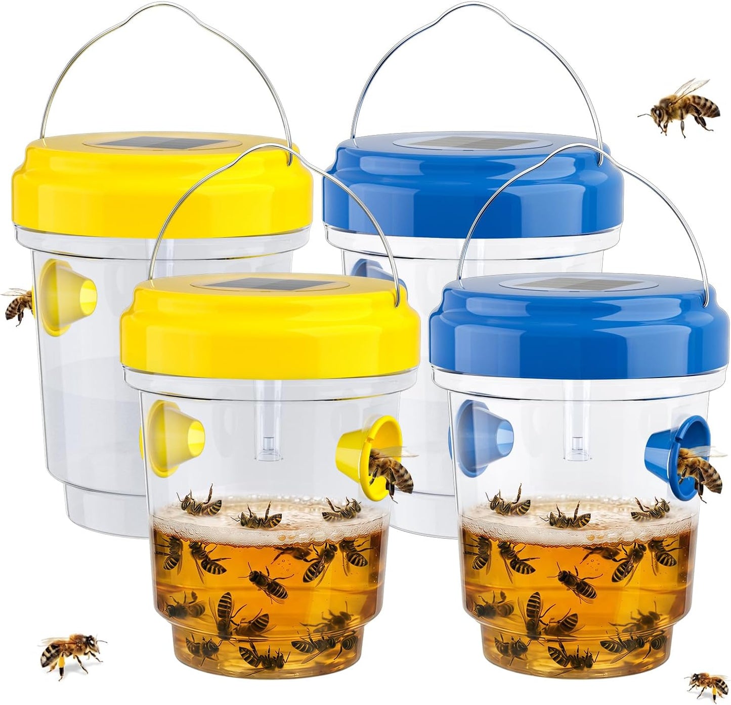 Wasp Traps Outdoor Hanging 4Packs