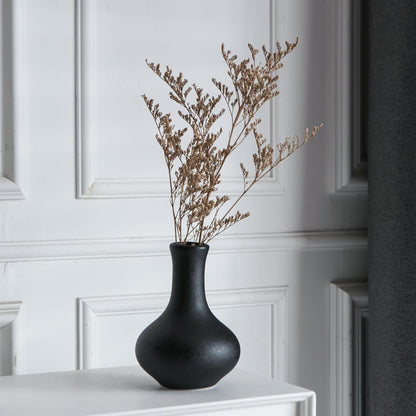 Tanvecle Small White Vases, Ceramic Bud Vase Set of 5, Mini Pottery Vases for Pampas Grass, Flowers, Decorative Vases for Home Modern Decor, Rustic Decor, Veses for Living Room Dining Table Shelves