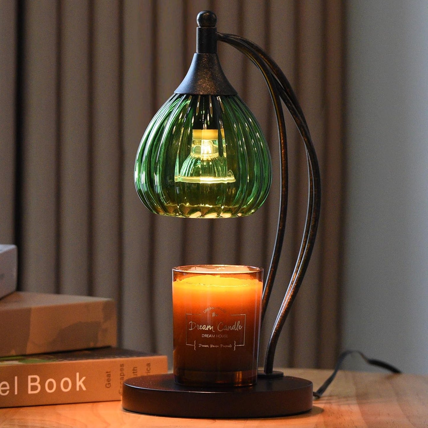 Candle Warmer Lamp with Timer Dimmer - Electric Light Wax Warmer for Jar Candles - Lamp with 2 Bulbs, Unique Birthday Gifts for Women Mom House Warming Gifts New Home Decor