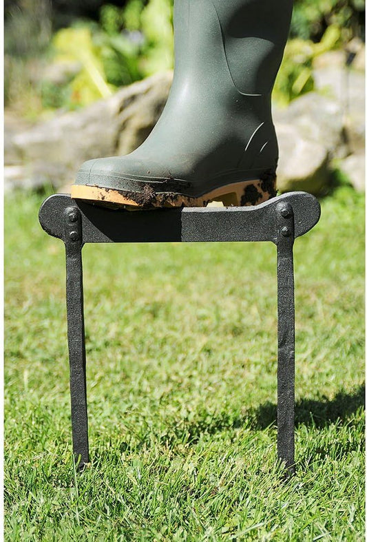 Achla Designs BS-03 Metal Boot Scraper Outdoor, Black 17"L