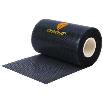 Window Screen Repair Kit, Gray XL(15FT), 3-Layer Strong Adhesive & Waterproof Tape Fiberglass Covering mesh, Repair for Window Screen and Screen Door tears Holes (4inch*15Feet Grey)