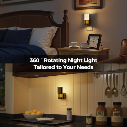 Briignite Motion Sensor Night Light,2 Pack Motion Activated Plug in Night Lights, 0-100LM Dimmable Soft White 3000K, Motion Sensor Light Indoor for Bathroom Hallway Bedroom Stairway Kid Elderly Pet