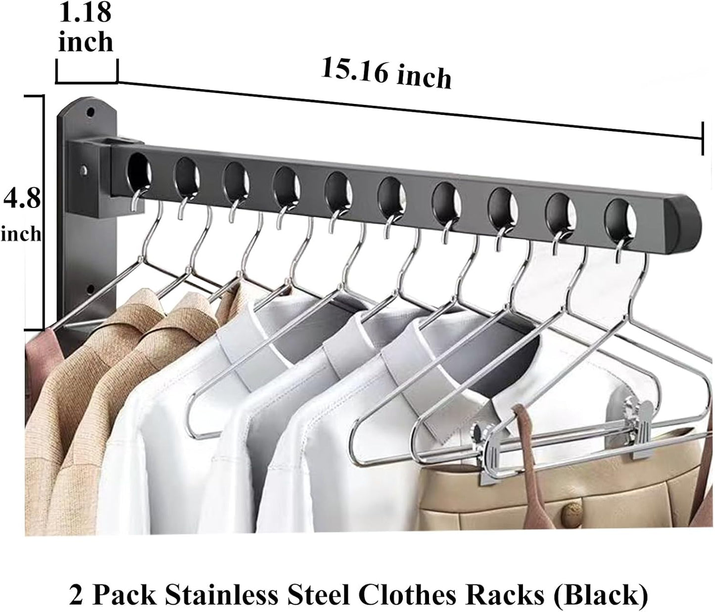 Stainless Steel Clothes Sock Drying Rack with 24 Clips, Swivel Hook Windproof Clothes Hanger Rack for Sock, Bras, Towel, Underwear, Laundry Clothes, Hat, Scarf, Pants, Gloves (Pink Clips)