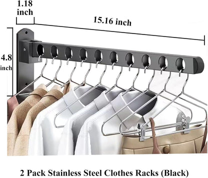 Stainless Steel Clothes Sock Drying Rack with 24 Clips, Swivel Hook Windproof Clothes Hanger Rack for Sock, Bras, Towel, Underwear, Laundry Clothes, Hat, Scarf, Pants, Gloves (Pink Clips)