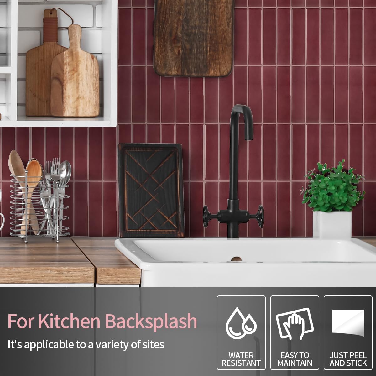 Peel and Stick Backsplash 3D Wall Tiles,Self-Adhesive,Oil Proof,Waterproof, Removable Wall Panels for Kitchen & Bathroom,Modern Design, Easy Install (10.7ft，12x9 inch,14 Pack) (Beige)