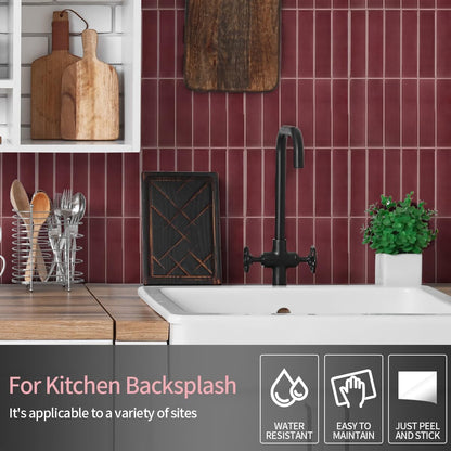 Peel and Stick Backsplash 3D Wall Tiles,Self-Adhesive,Oil Proof,Waterproof, Removable Wall Panels for Kitchen & Bathroom,Modern Design, Easy Install (10.7ft，12x9 inch,14 Pack) (Beige)