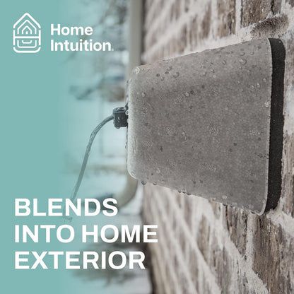 Home Intuition Outdoor Foam Faucet Covers for Winter Freeze Protection, 2 Pack