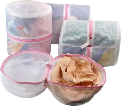 GOGOODA Mesh Laundry Bags for Delicates Durable Protective Wash Bags | Travel Storage Bags for Intimates Lingerie, 3PCS（3XXL）