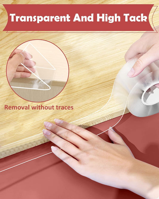 Corner Protectors Baby Proofing Clear Edge Protector Furniture 3.3ft | Soft Corner Protectors,Clear Edge Protector Strip For Baby Proofing Furniture Cabinets And Tables