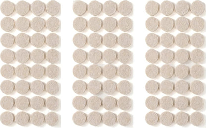 96 Pack Felt Furniture Pads, 3/4 Inch Round Self Adhesive Chair Felt Pads for Hardwood Floors, Furniture Feet Pads for Chairs, Tables, Cabinets, Sofa Legs and Floor Protection