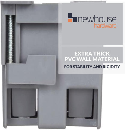 TayMac 1-Gang Weatherproof Electrical Outlet Cover and Newhouse 1-Gang 14 cu in PVC Electrical Outlet Box