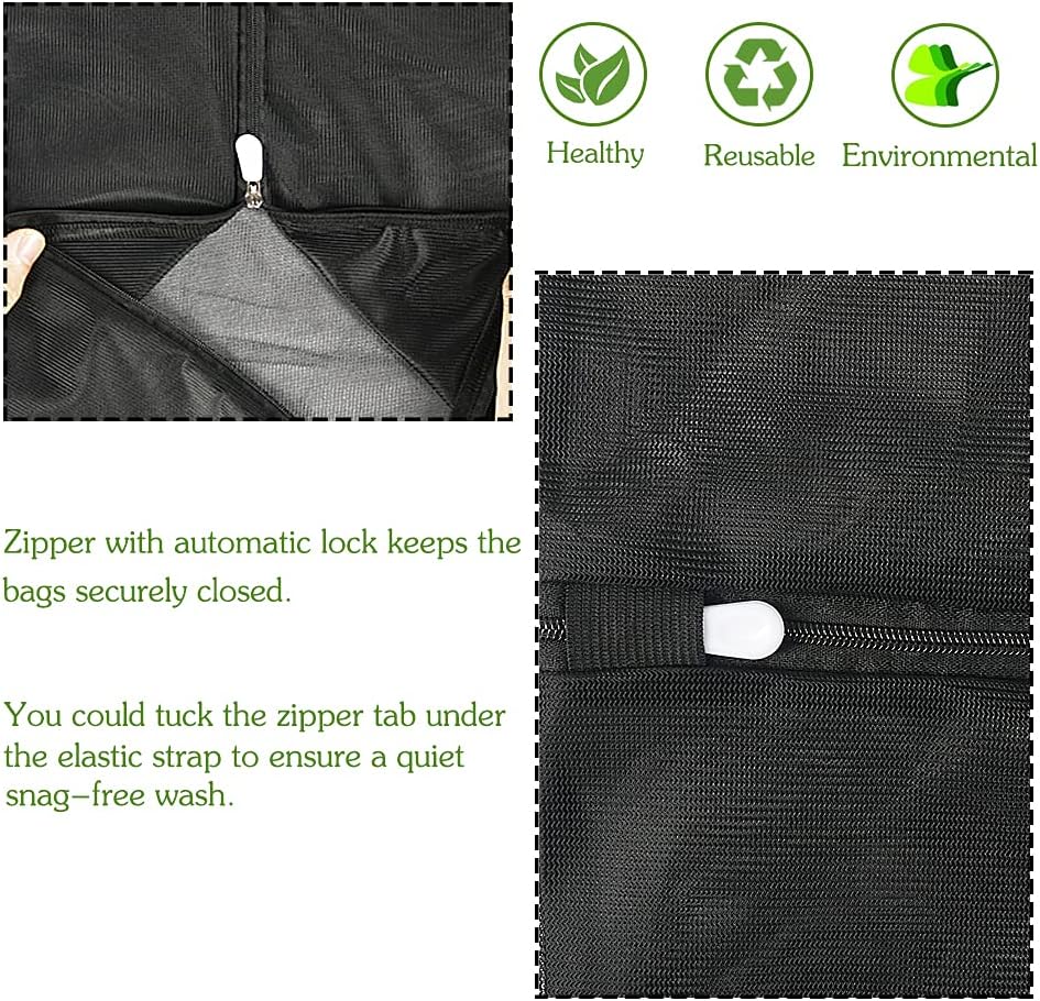 Tenn Well Extra Large Mesh Laundry Bags, 2 Pack 43 x 35 inch Jumbo Delicates Bag for Washing Machine, Large Mesh Bags for Delicates, Coats, Blankets, Bedding, Toys, Pet Items