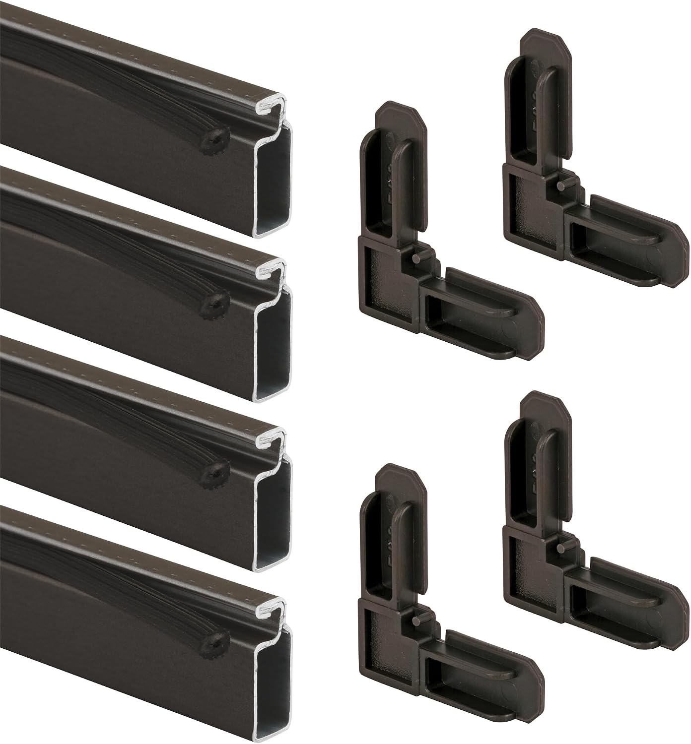 Prime-Line PL 7812 Aluminum Screen Frame Kit, 5/16 Inch x 3/4 Inch x 36 Inch, White (1 Kit)