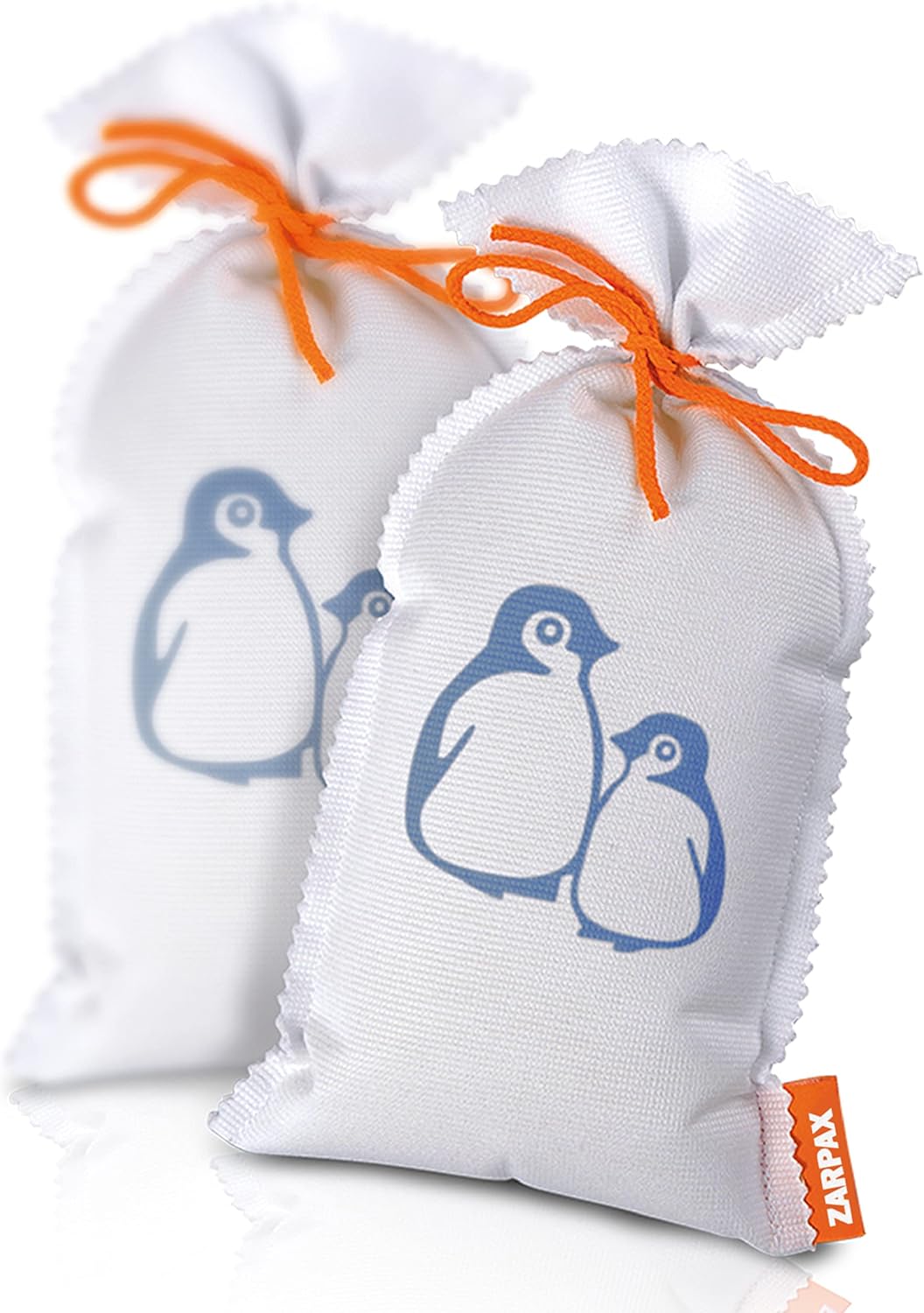 ZARPAX Household Mini Moisture Absorbers | 5.5oz SET OF 2 Reusable Dehumidifier Bags | Closet Humidity Absorber | Absorbs Moisture Damp Bad Odours | Closet Dehumidifier 100% Leakproof