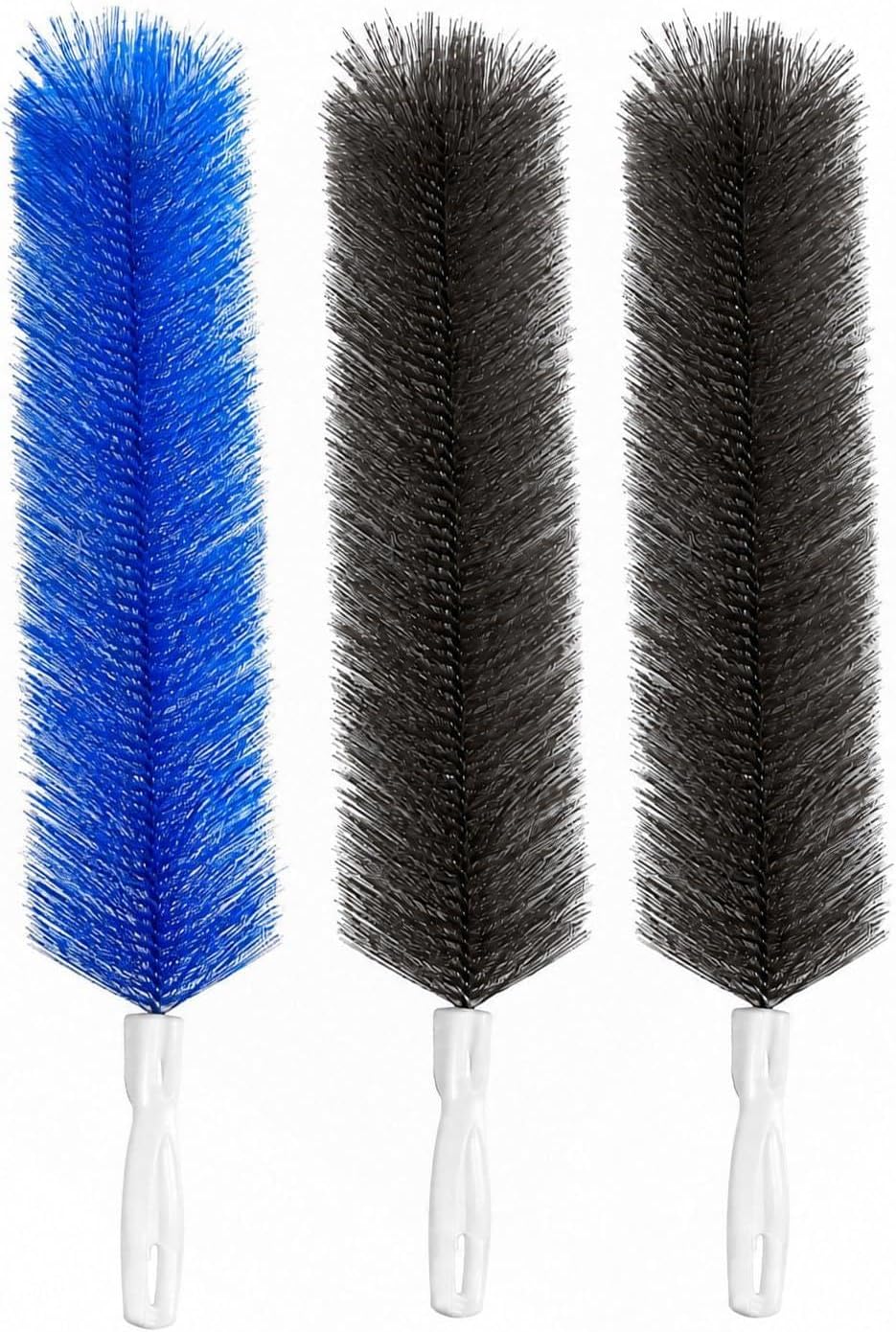 Fan Cleaning Brush, Bendable Dust Remover for AC Vent Grilles, Window Tracks, Keyboards and Narrow Spaces (1)