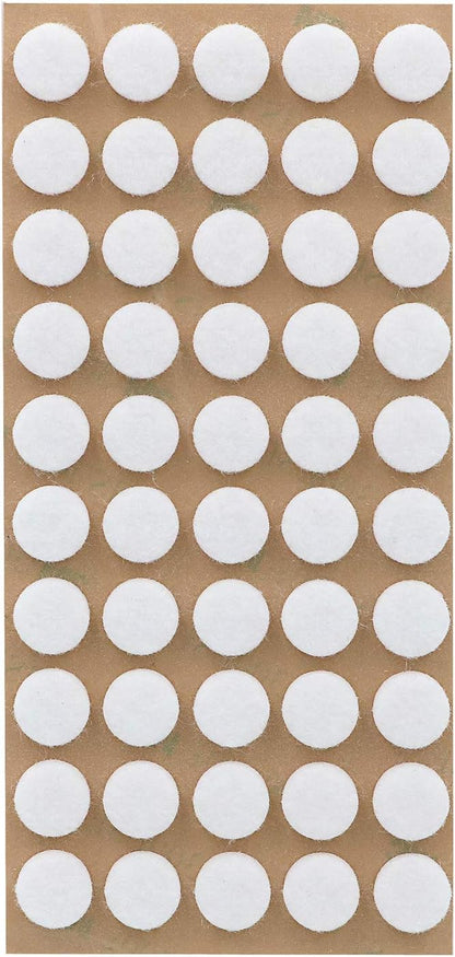 Furniture Felt Pads 3/8" (10mm) Diameter Round 3M Self Adhesive Protects Kitchen Cabinets, Drawers, Desks and Furniture Against Bumps and Scratches 100 Pack - Grey