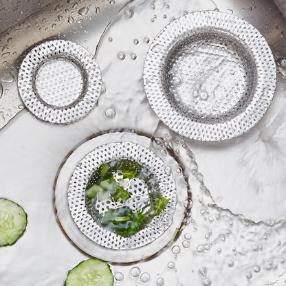 Kitchen Sink Strainer, Stainless Steel Large Wide Sink Strainer Basket Drain Strainer Sink Strainer Basket for Home Kitchen Restaurant (M)