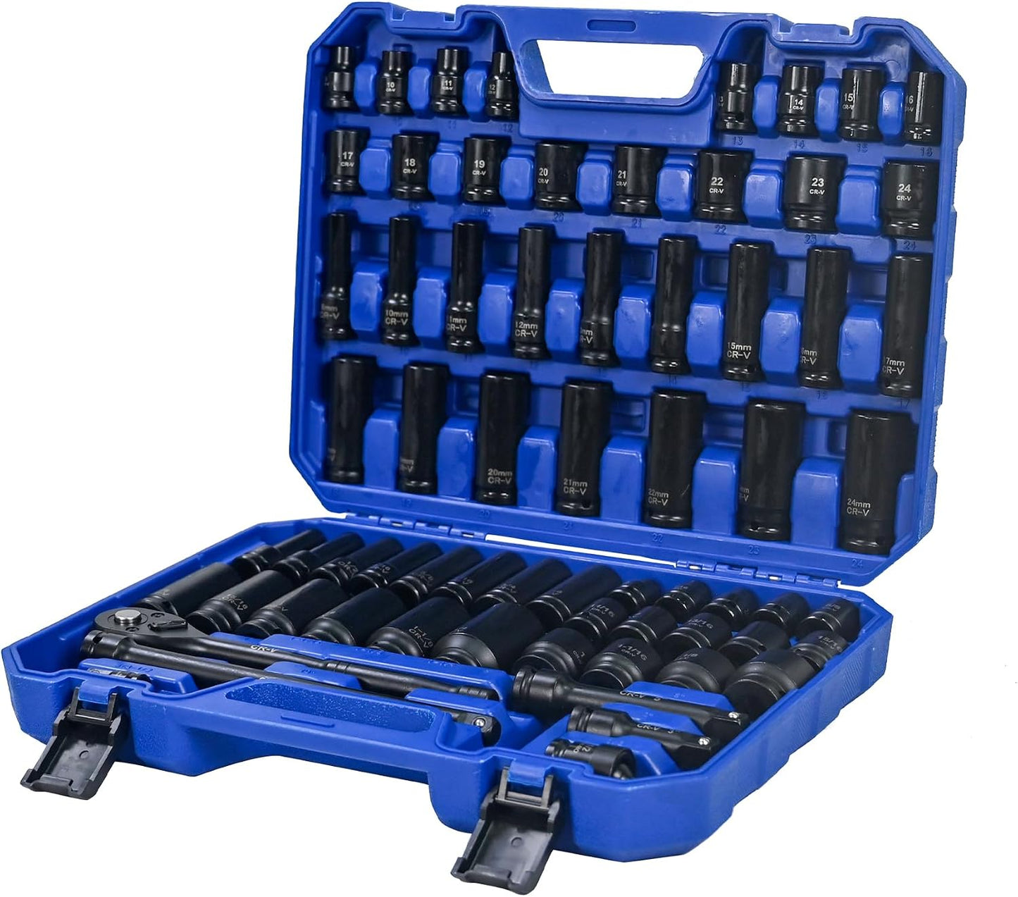 899PCS Tool Set, Household Tool Kit with Rolling Tool Box, Complete Tool Box Set Hand Tool Set with Tool Box, Mechanic Tool Set Rolling Tool Set for Home/Auto Repair Tool Set (Black)