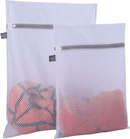 Kimmama Laundry Mesh Wash Bags, Garment Bag for Washing Machine, 2XXL | Honeycomb Laundey Bags for Sheet, Throw Blanket, Curtain, Cushion Cover, Comforter, Tumble Dryer Safe, Extra Large