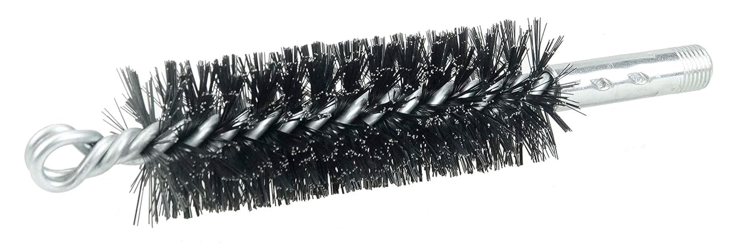 Weiler 44150 1-1/2" Double Spiral Flue Brush, .012 Steel Fill, Made in the USA