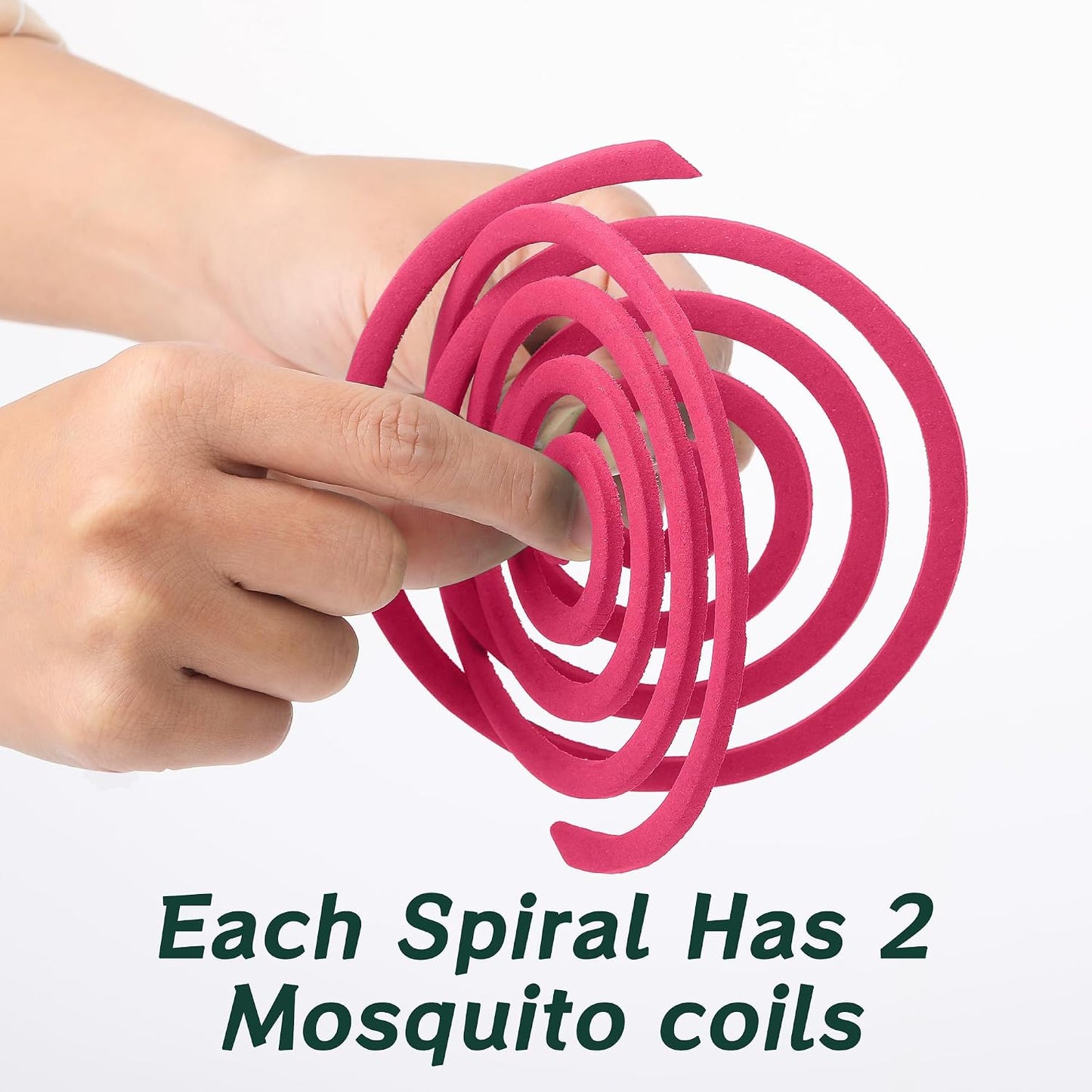 30Pack Mosquito Repellent Coils - Mosquito Repellent Outdoor Patio with 5-7 Hour Protection Covers 12ft, Mosquito Bits Safe & Effective for Yard, Patio, Camping, Garden, Deck & BBQ Areas