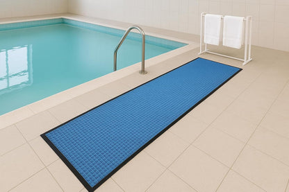 Guardian WaterGuard Indoor/Outdoor Wiper Scraper Floor Mat, Rubber/Nylon, 3'x4', Grey