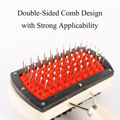 1 Pcs Dual-Sided HVAC Fin Comb - Air Conditioner Coil Cleaning Brush for Condenser & Evaporator Coils AC Maintenance Tool (Grey)