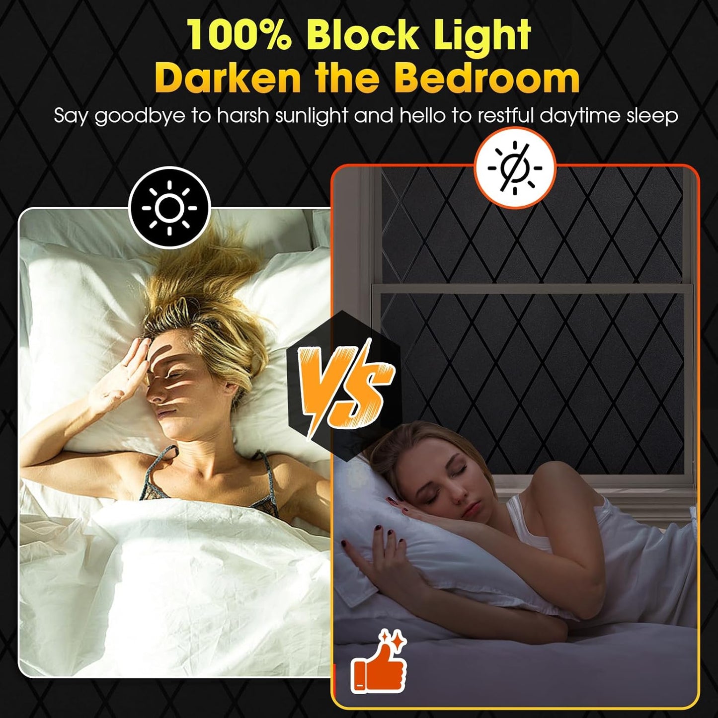 Privacy Window Film Day & Night, Static Cling Frosted Glass Window Film, 99% UV Blocking, No Glue Removable Window Covering for Bathroom Bedroom Kitchen Office (17.5 x 78.7 in)