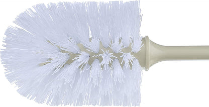 Superio Toilet Brush, Toilet Bowl Cleaning System with Scrubbing Wand, Under Rim Lip Brush for Bathroom