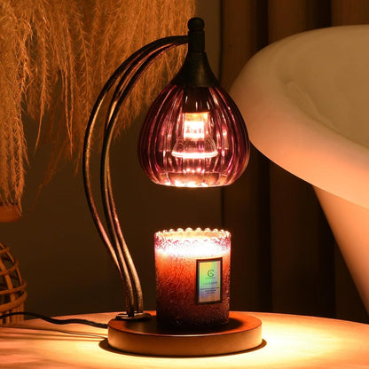 Candle Warmer Lamp with Timer Dimmer - Electric Light Wax Warmer for Jar Candles - Lamp with 2 Bulbs, Unique Birthday Gifts for Women Mom House Warming Gifts New Home Decor