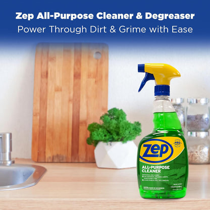 Zep All-Purpose Cleaner and Degreaser - 1 Gallon (1 Unit) ZU0567128 - Heavy Duty Industrial Cleaner for Business and Household Used in Kitchen, Countertops, Appliances, Walls and Floor Surfaces