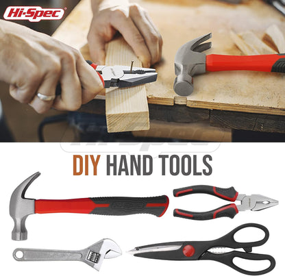 Hi-Spec Small Tool Kit Compact Set for Home and Office DIY, Green Mini Tool Box for Basic Household Repairs, Starter Toolkit in a Portable Toolbox Case.