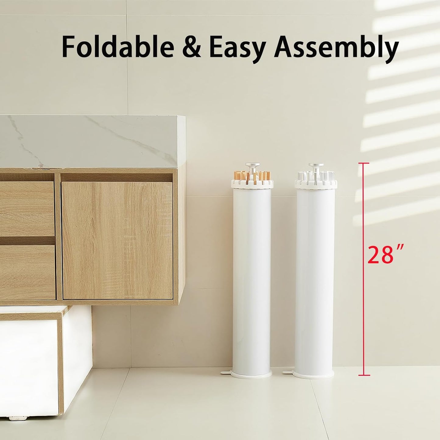 RFOUO Wall Mounted Clothes Drying Rack Tripod,Foldable Drying Rack,Wall Mounted Dryer Rack Clothing,Over The Door Drying Rack for Laundry Bedroom Household Aluminium