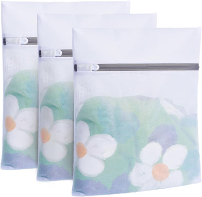 BAGAIL Laundry Bags Mesh Wash Bag for Intimates Lingerie and Delicates, 5Pcs (1XL,2L,2M)