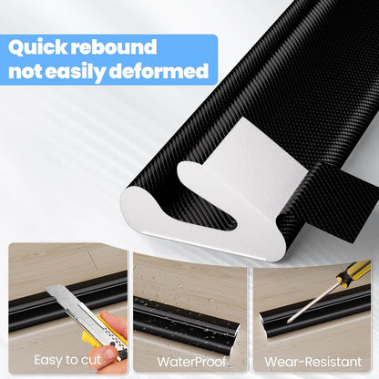 19.7ft V-Shape Thin Weather Stripping Door Frame Seal Strip,Self-Adhesive Door Small Gap Filler for Winter Insulation,Foam Weatherstripping for Door Draft Stopper Light Blocker,White