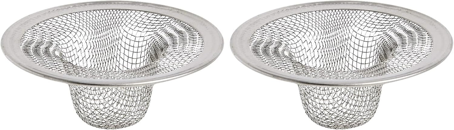 Danco 88821 2-3/4-Inch Tub Mesh Strainer, Stainless Steel, Silver