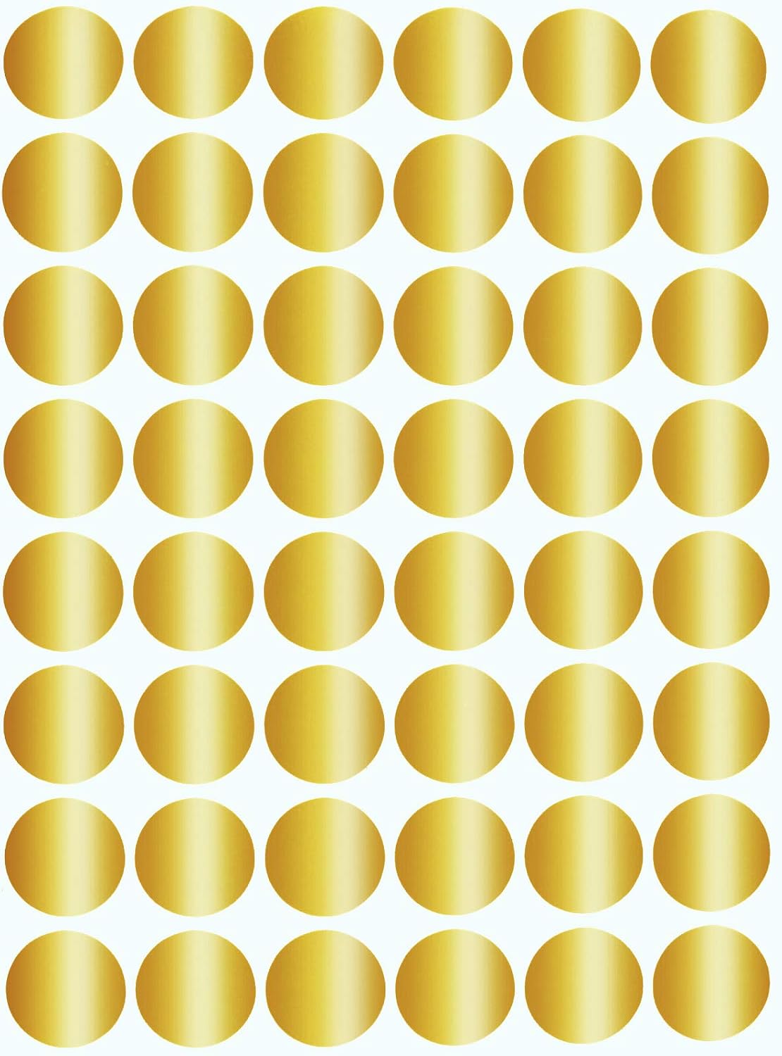 Royal Green Dot Sticker 11/16" Inch (17mm) Colored Labels in Purple - 2400 Pack - Colors A