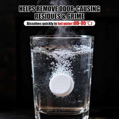Deep Clean Dishwasher Cleaner Tablets - 24 Count | Removes Limescale, Odors & Residue | Fresh Scent | Safe for All Dishwashers (Brand Name Optional)