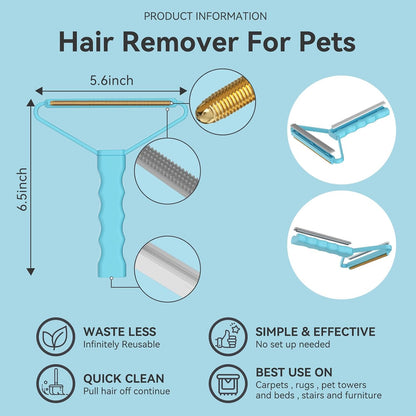 Lint Remover 3-Pack,Lint Shaver Cleaner Pro,Carpet Rake,Lint Brush,Fur Removal Tool,Portable Carpet Scraper,Clothes,Car Mats,Couch,Pet Bed,Furniture