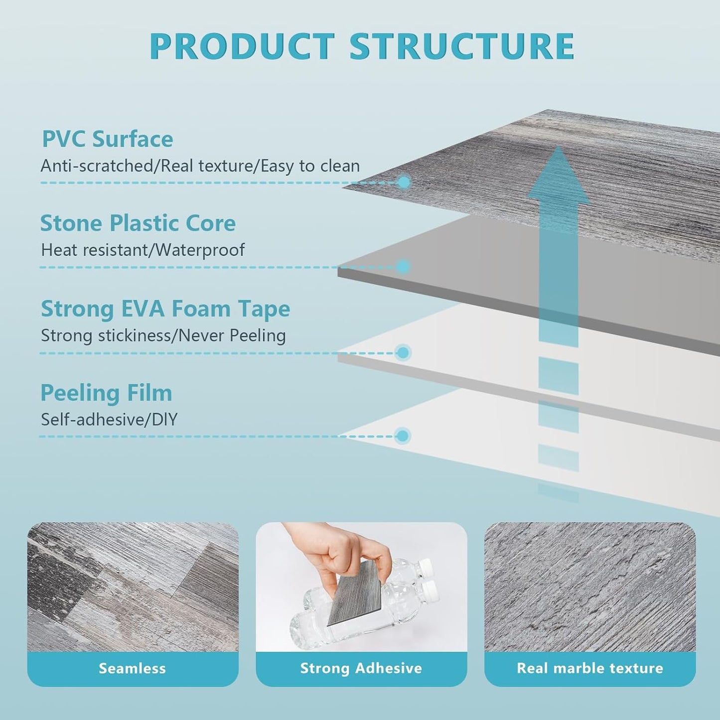 Vamos Tile 100-Piece Glossy Dolomite White Peel and Stick Backsplash Tile,3''x6'' PVC Subway Tile with White Grout, Stick on Backsplash for Kitchen/Bathroom/Fireplace
