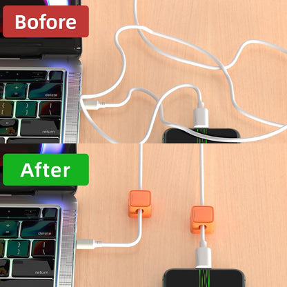 9 Pack Cord Organizer Holder,Costop Strong Adhesive Under Desk Cable Management,Magnetic Cable Clips,Wire Holder Keeper Organizer Neatly for Home,Office,Car,Desk,Nightstand,Desktop