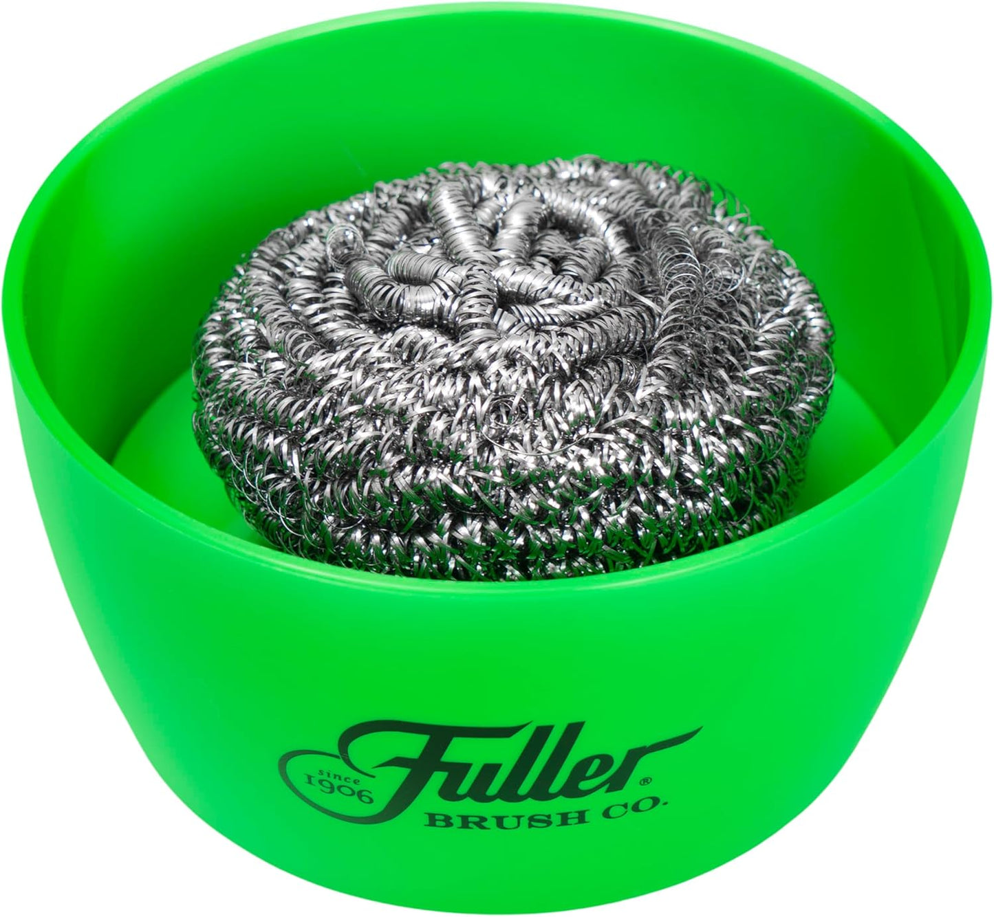 Fuller Brush Handy Holder with Drain Rack – Small Sink Caddy for Organizing Cleaning Sponges & Tools – Removable Drain Tray, Dishwasher Safe – Navy