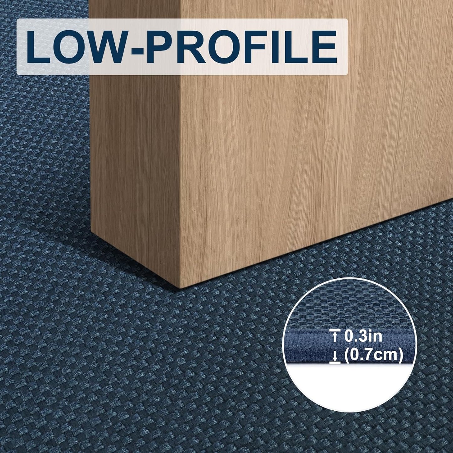 LEKEEPGO Door Mat 17"x29", Non Slip Door Mat Indoor Entrance, Rubber Backing Indoor Door mats Washable Absorbent Low-Profile Doormat Front Entryway Entry Resist Dirt Inside Door Mats, Khaki