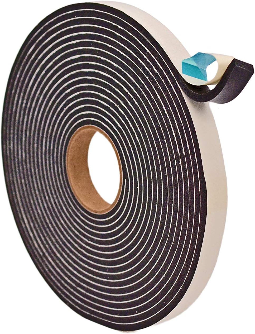 WOD Insulation Foam Tape Self Adhesive - 1/16 Thick x 3/16 Width - 150 feet - Made in USA Weather Stripping, HVAC, Sealing Doors, Windows, Pipes, Cooling, Sound Proof, and Air Conditioning.
