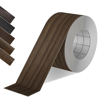 Wood Grain Repair Tape, 2.4 inch X 15ft Self Adhesive Natural Walnut Grain Repair Patch for Tables, Chairs, Baseboards, Doors, Windows, Floors, Handicraft DIY.
