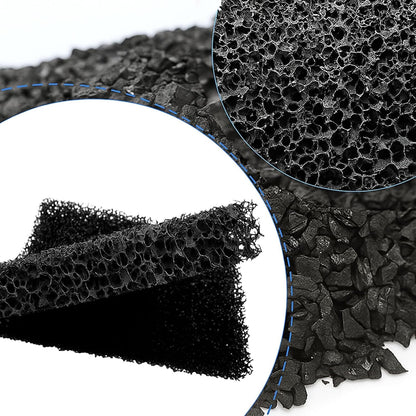 Nispira Activated Charcoal Odor Filter Refills Deodorizers Compatible with Simplehuman Filter Case Trash Cans, 4 Packs