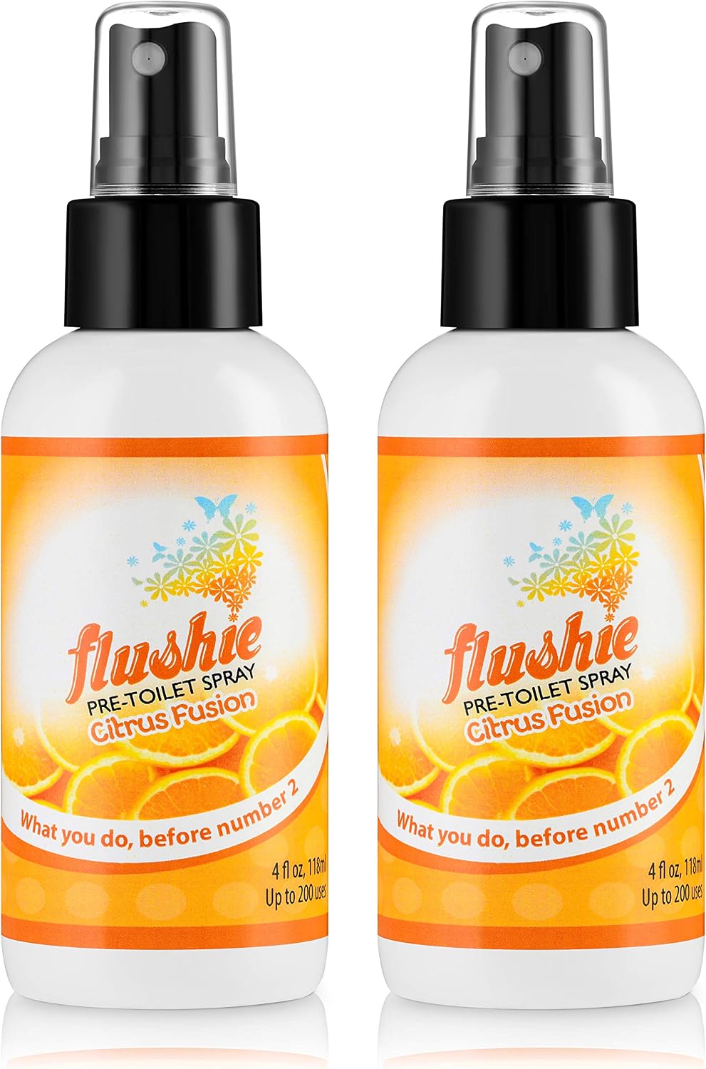 Flushie Pre-Toilet Spray Travel Size Toiletries Bathroom Spray for Toilet Deodorizer Traveling Essentials - Poop Odor Eliminator (Linen, 1oz 3pack)