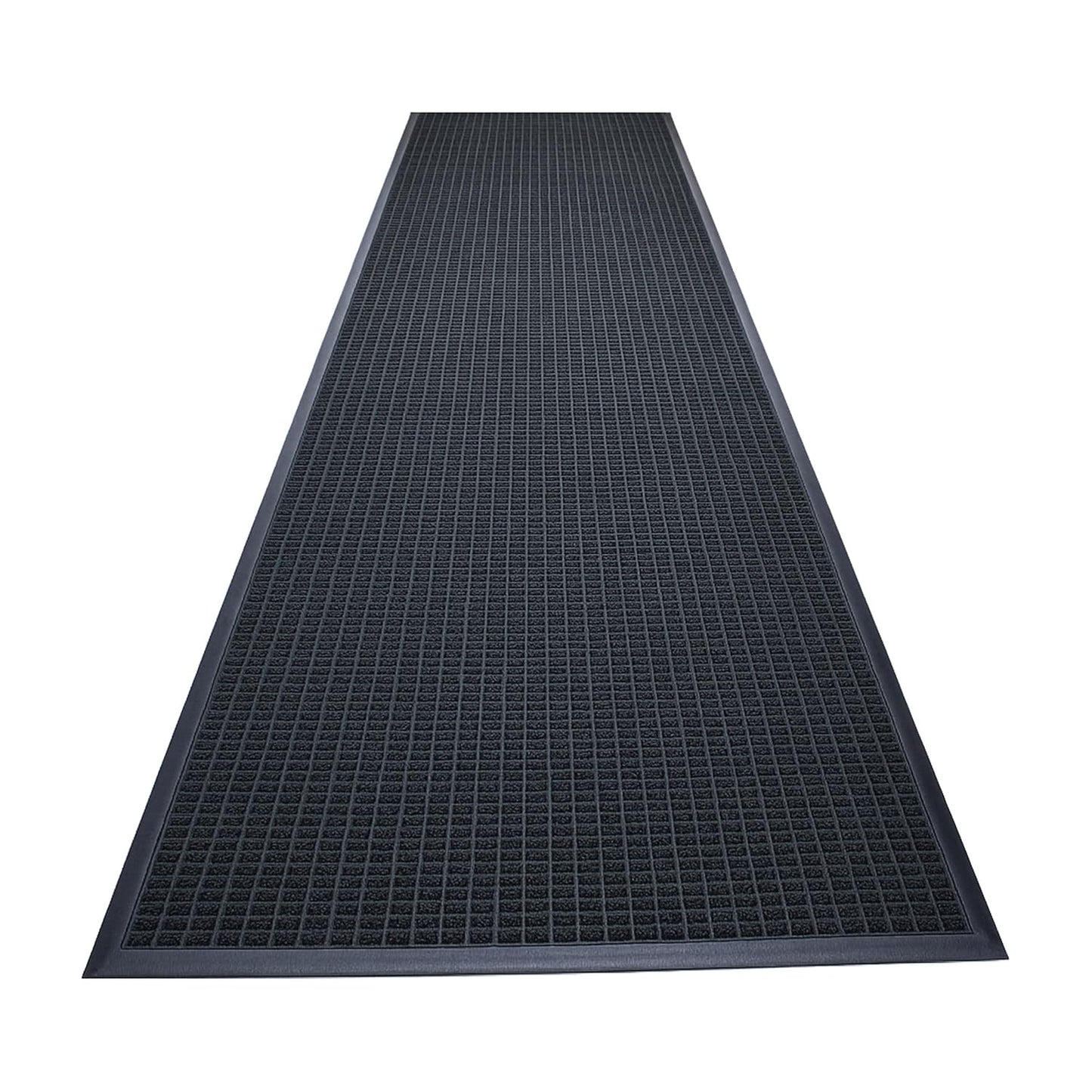Guardian WaterGuard Indoor/Outdoor Wiper Scraper Floor Mat, Rubber/Nylon, 3'x4', Grey