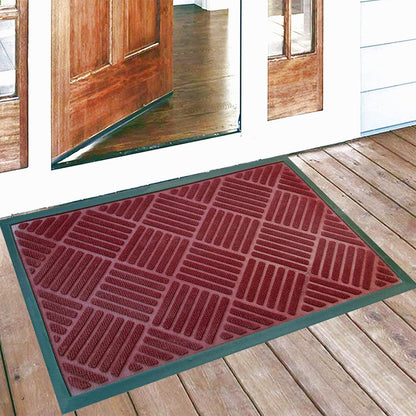 DM23 Heavy Duty Front Door Mats Non Slip Rubber Backing Entrance Mat Shoes Scraper Welcome Mat